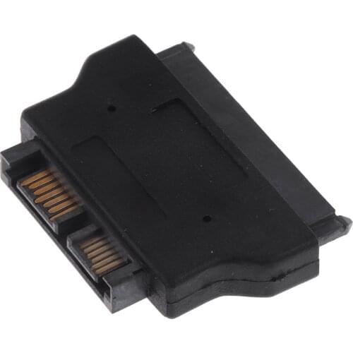 SATA 22 Pin Female to Slimline SATA 13Pin Male Adapter 2.5inch DVD/CD Driver