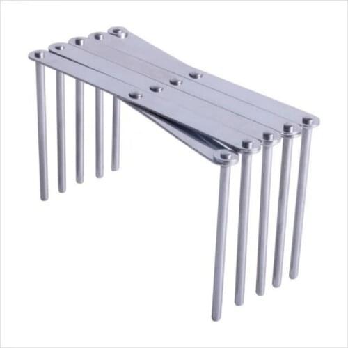 Practical Durable Stainless Steel Pot Lid Dish Holder Rack Steamer Shelf Tray Cookware Kitchen Accessories Adjustable Length