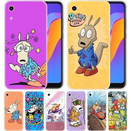 Luxury Silicone Case Rockos Modern Life for Huawei Honor 9X 8A 7A 20 Pro 7X 8X 7S 8S 8 9 10 Lite View 20 20i 10i Play Fashion