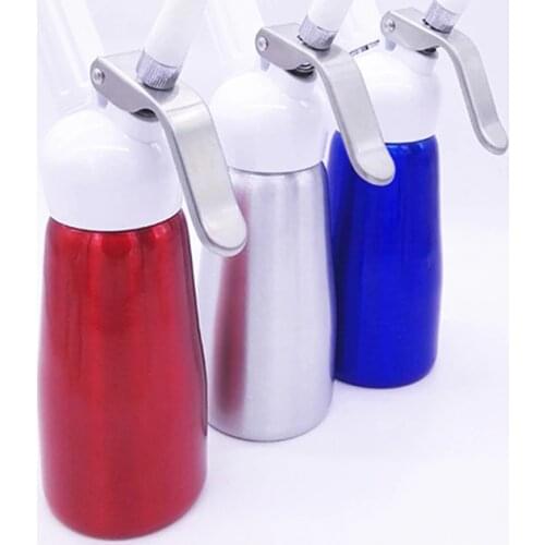 Hottest 250ml stainless steel whipped cream dispenser