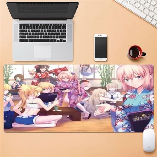 Anime Sexy girl most popular Animation Game mouse pad Unique creative Computer keyboard mouse pad Can be customized any picture