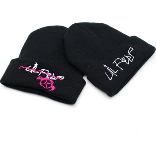 Шапка женская Embroidery Letter Winter Warm Hat For Women Knitted Cap Hiphop Warm Skullies Beanie Fashion Bonnets Женские шапки