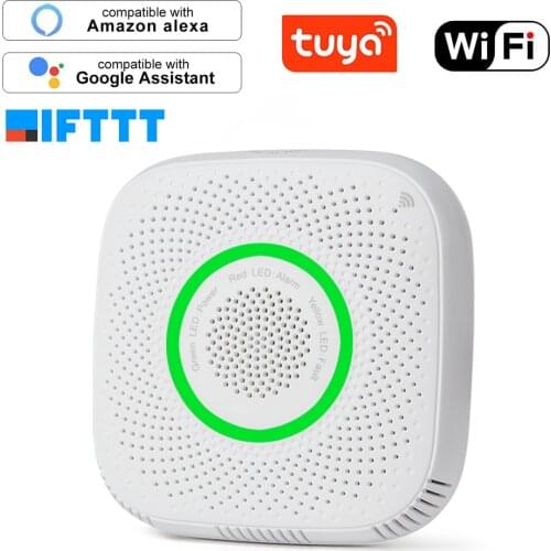 Tuya WiFi GAS LPG Leak detector alarm Security APP Control Safety smart home Leakage sensor