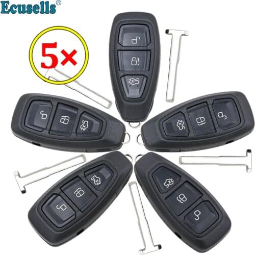 Smart remote Key shell blank for Ford Focus C-Max Mondeo Kuga Fiesta B-max S-max Galaxy KR55WK48801HU101