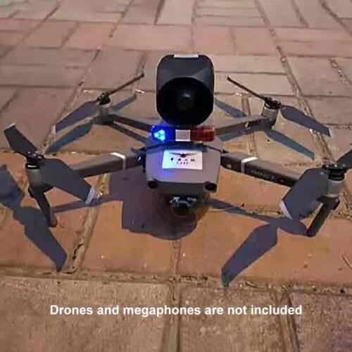 Waterproof Blue Red Color LED Flashing Shoulder Lamp Light Alarm Patrol Warning Lamp For Mavic 2 pro / Mavic pro / Air