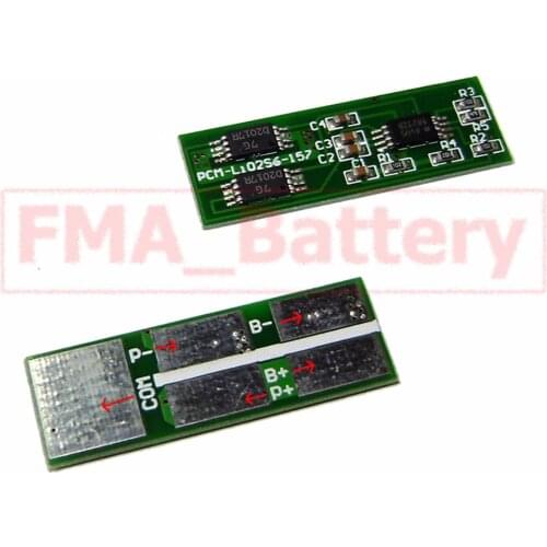 A Protection Circuit Module PCM for 2S 7.4V 7.2V Li-ion Li-Po Battery Charging or discharging current: 6A SM157