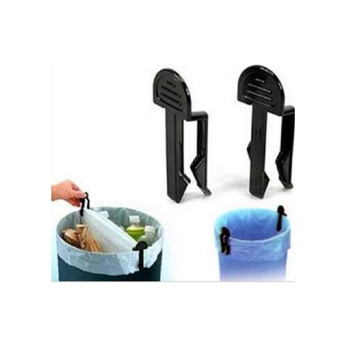2pcs Garbage can clip/Trash folder,Refuse bag fixing device 8x3cm