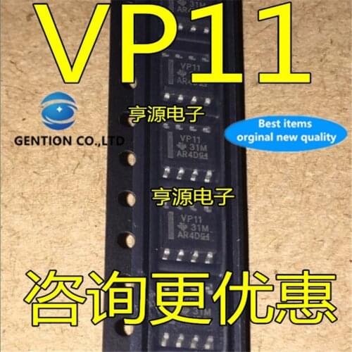 10Pcs SN65HVD11 SN65HVD11DR VP11 SOP-8 Transceiver chip in stock 100% new and original