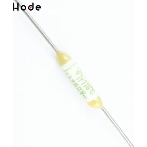 10PCS Fuji Microtemp Thermal Fuse 115c Cutoff 1A 250V NEW