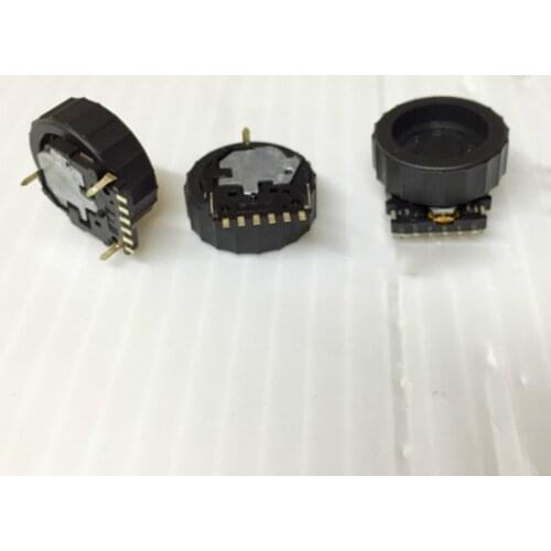 2PCS EVQWKL001 with wheel encoder dial wheel encoder switch 12 positioning number with push switch