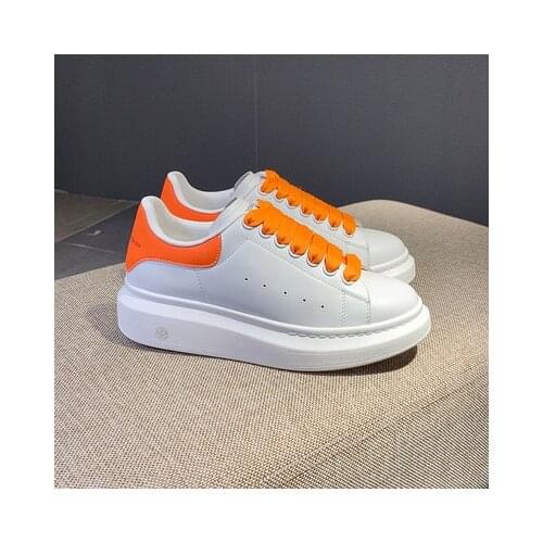 2021 Luxury Designer Shoes Women Casual Platform Spring Autumn White Shoes Tenis Sneakers for Men Couple Shoes Plus Size 43 44