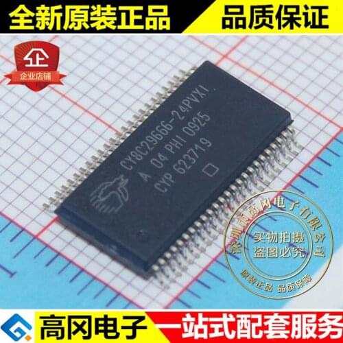 5pieces CY8C29666-24PVXI SSOP48 CYPRESS2kB RAM 32kB