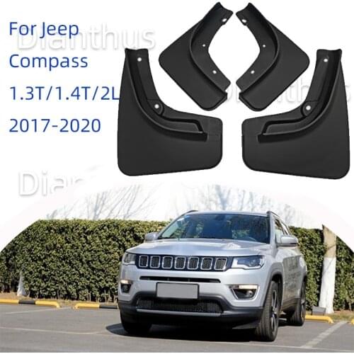 For Jeep Compass 1.3T/1.4T/2L 2017 2018 2019 2020 Car Mudguard Anti-splash Anti-Fouling Front Rear Fender Accessories