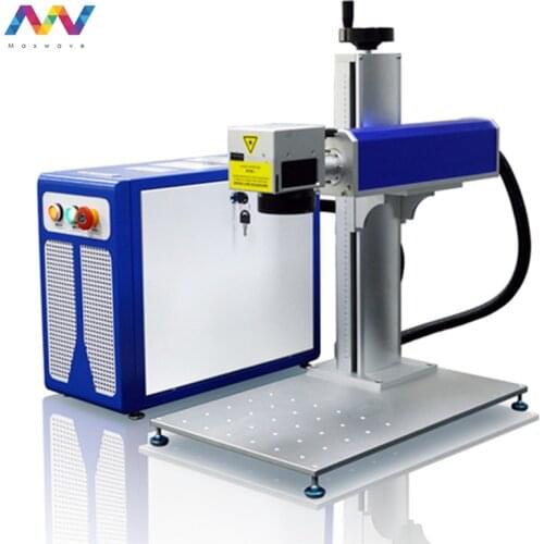 JPT M7 MOPA color marker color printing machine 20w 30w 50w Raycus fiber laser marking machine for stainless steel