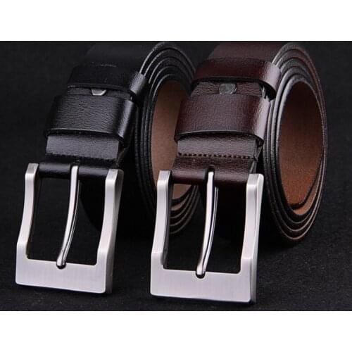 Designer Belts Men High Quality Luxury Retro Golden Buckle Jeans Belt Cowskin Casual Belts Business Belt Cowboy waistband
