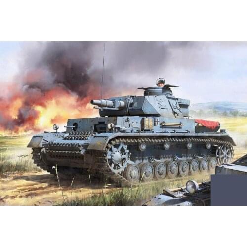Border BT-003 1/35 German Panzerkampfwagen IV Ausf.F - Scale Model Kit