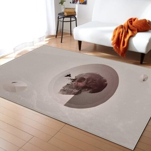 Skull Series Carpets, Bedroom Non-slip Carpets\floor Mats, Home Decoration Rooms Rugs And Carpets For Home Living Room