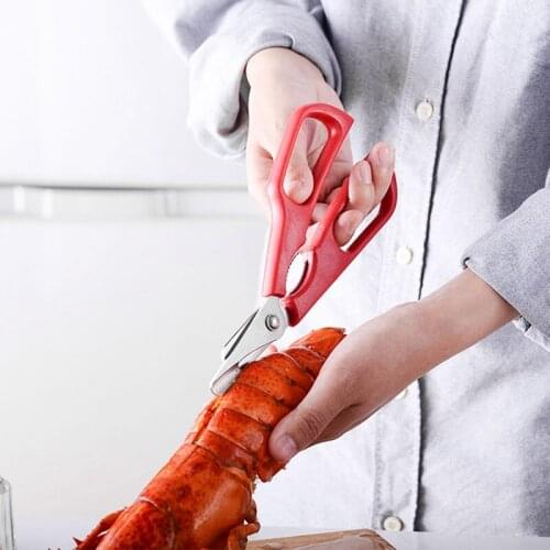 Lobster Shrimp Crab Seafood Scissors Detachable Shears Snip Shells Kitchen Accessories Creative Seafood Cutter Lobster Scissors