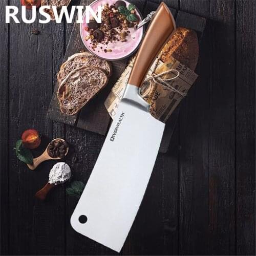 Kitchen Knife Stainless Steel Knife 3Cr13 Cleaver Knife Meat Chef Slicing Knives Nakiri Santoku Cooking Knife Comfortable Handle