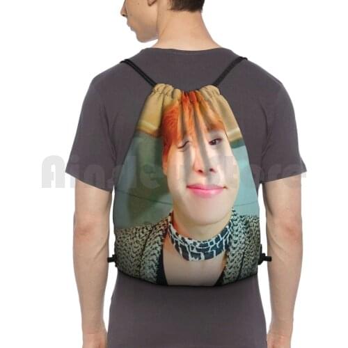 Jhope V4 Backpack Drawstring Bag Riding Climbing Gym Bag Boys Kpop Music Wing Group Band Jhope J Hope J Hope