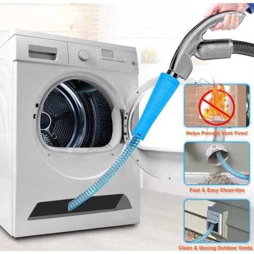 Dryer Vent Vacuum Adapter Clean Hose Universal Attachment Dust Cleaner Pipe Vacuum Lint Hoses for Lint Lizard Drop Shipping