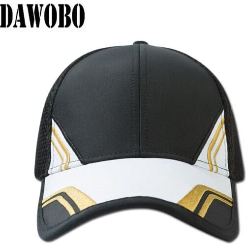 New arrival Brim of hat with reflective design Fish bone embroidery Breathable fishing cap Mountaineering Anti UV fishing hat