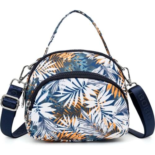 2021 New Ethnic Style Embroidered Pouch Mother Bag Messenger Bag Casual Shoulder Hand Holding Nylon Cloth Bag