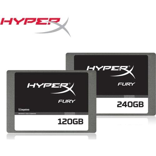Kingston HyperX FURY SSD 2.5 120gb solid state ssd hard drive SATA III 120g Gaming HDD HD disco duro ssd for HP