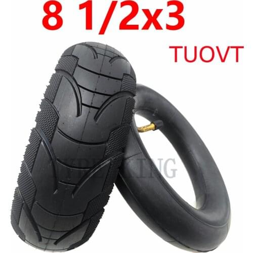 High Quality 8 1/2x3 Inner Outer Tyre 8.5 Inch 8.5x3.0 Pneumatic Tire for Electric Scooter Accessories