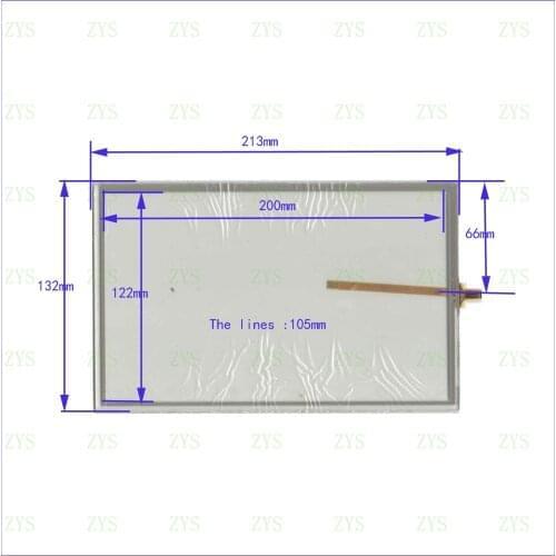 ZhiYuSun For KTP900 A6V2123 A133200600 Contact point up 8inch Touch sensor glass Resistance screen