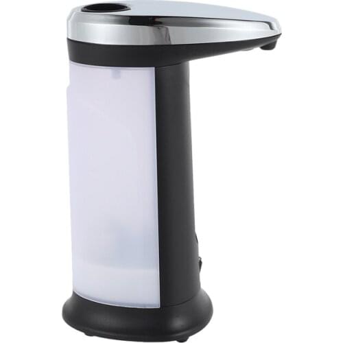 Automatic Sensor Soap Dispenser Touch-free Kitchen Bathroom Grey