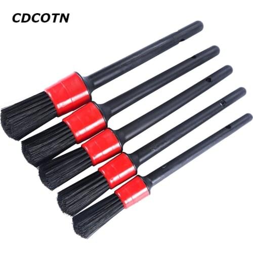 Car Wheel Hub Brush Soft Brush Tire Washing Brush Tool Air-Conditioning Outlet Cleaning Brush For Car Truck Motorcycle Bike Acce