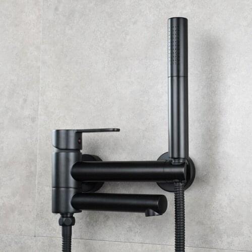 Free Shipping Bathroom Bidet Shower Faucet Mixer Black Bidets Toilet Spray Bidet Shower Set With Hand Shower Gun Bidet Faucet