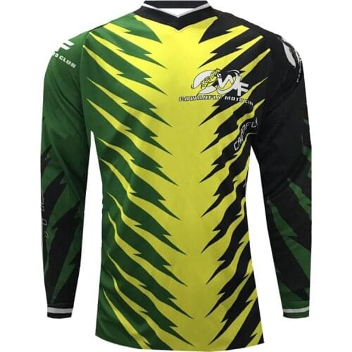 Quick Dry Long Sleeve Motorcycle Cycling Jersey Downhill MTB Wear MX Mountain Bike DH Clothing Bicycle Motocross T Shirt