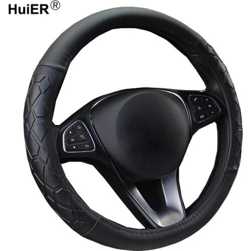 Car Steering Wheel Cover Fashion Sports Style 38cm 5 Colors Durable Braid on the Steering-wheel Volant Auto Interior Accessories