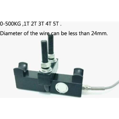 Tension sensor Load Cell, pulley tension sensor wire and cable tension sensor. steel wire tension .0-500kg,1T 2T 3T 4T 5T