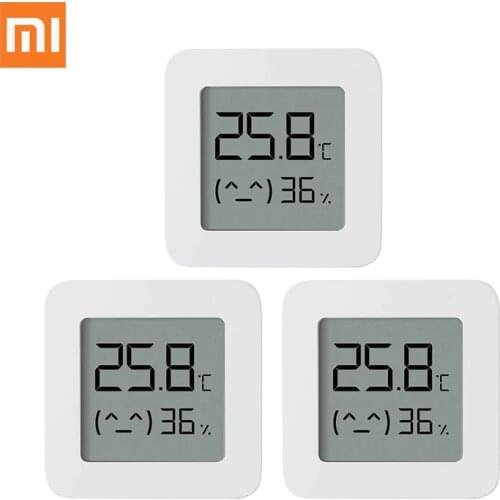 Xiaomi Mijia Bluetooth Temperature humidity 2 Wireless Smart Electric Digital Sensor Screen Smart Home Moisture Meter