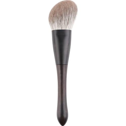 Q2-20 Professional Handmade Makeup Brushes Soft Fox Hair Angled Contour Sculpting Brush Ebony Handle Cosmetic Tool Make Up Brush