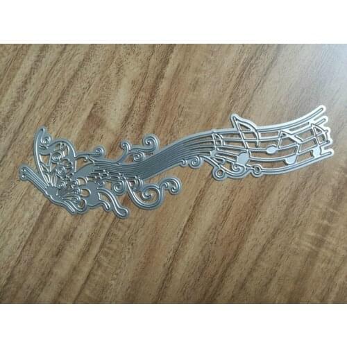 Metal butterfly Cutting Dies Stencils for DIY Scrapbooking photo album Decorative Embossing DIY Paper Cards music butterfly