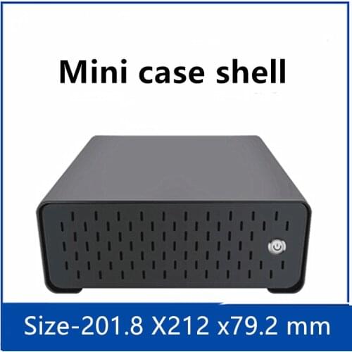 Mini desktop small case shell MINI CASE Desktop micro mini ITX host protection shell Motherboard external protective shell