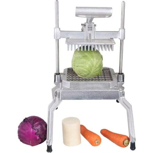 Multi-function Vegetable Fruit Cutter Manual Lettuce Cutting Dicing Machine Stainless Steel Dicer Food Commercial Processor