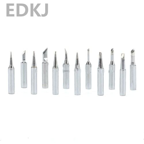 1pcs 900M-T-1.2 1.6 2.4 Soldering Iron Tip Lead-free Solder Tips Welding Head BGA Soldering Tools