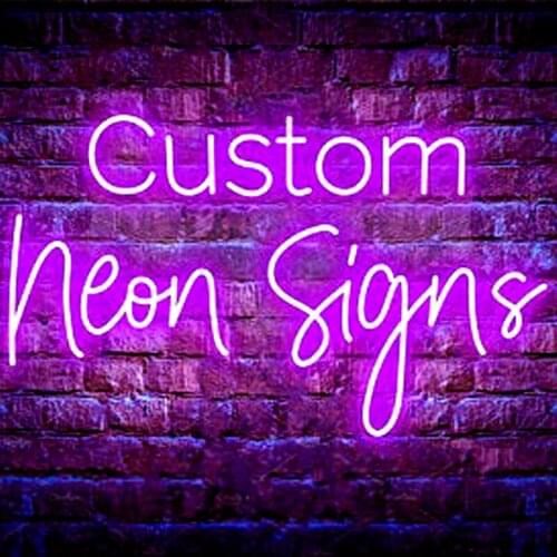 Custom Neon Sign Letter Can Personalized Design Led Sign For Birthday Party Wedding Decoration Bar Wall Decor