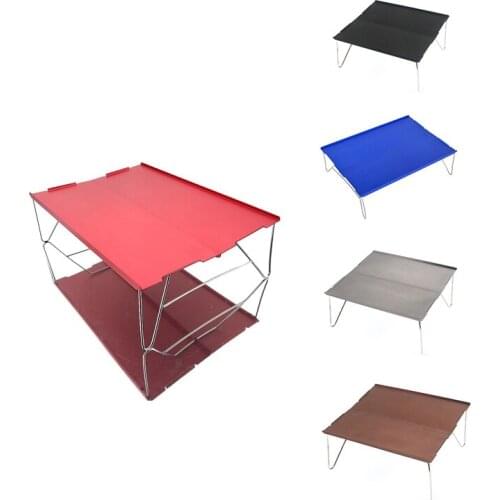 New Folding Table Backpacking Desk Garden-Furniture Ultralight Picnic Outdoor Mini Tables