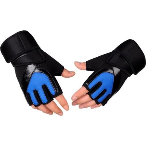 Half Finger Gloves Weightlifting Accessories Body Building Training Wrist Gloves Sports Exercise Men Gym Lifting Gloves