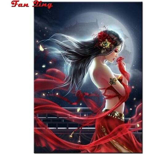 Gifts for the new year diamond crystal embroidery cartoon diamond painting square round drill,girl puzzles wall sticke