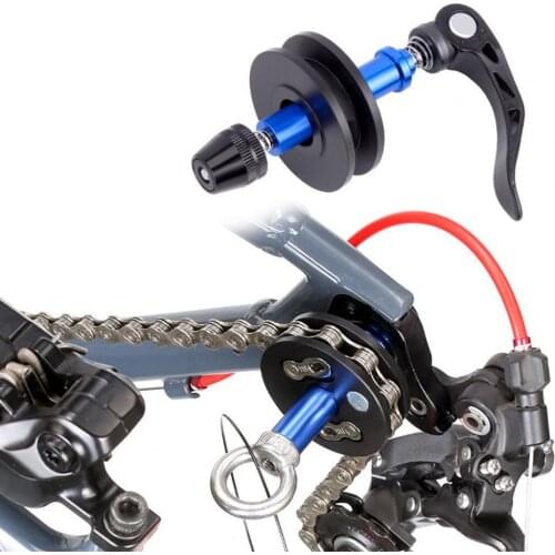 Bicycle Cycling Chain Fixer Holder Roller for Bike Dummy Hub Tensioner Tool bike accessories