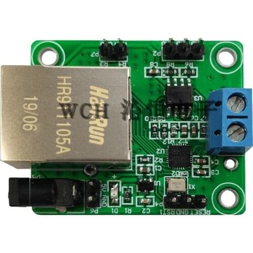 Network to RS485 Module 10M Ethernet Industrial 485 Serial Port Network Unvarnished Transmission CH9120