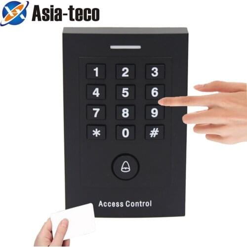 125KHZ RFID Password Keypad Access Control Backlight Door Standalone Access Control System Device Machine door lock