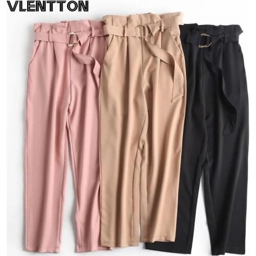 VLENTTON Women's Wide Trousers